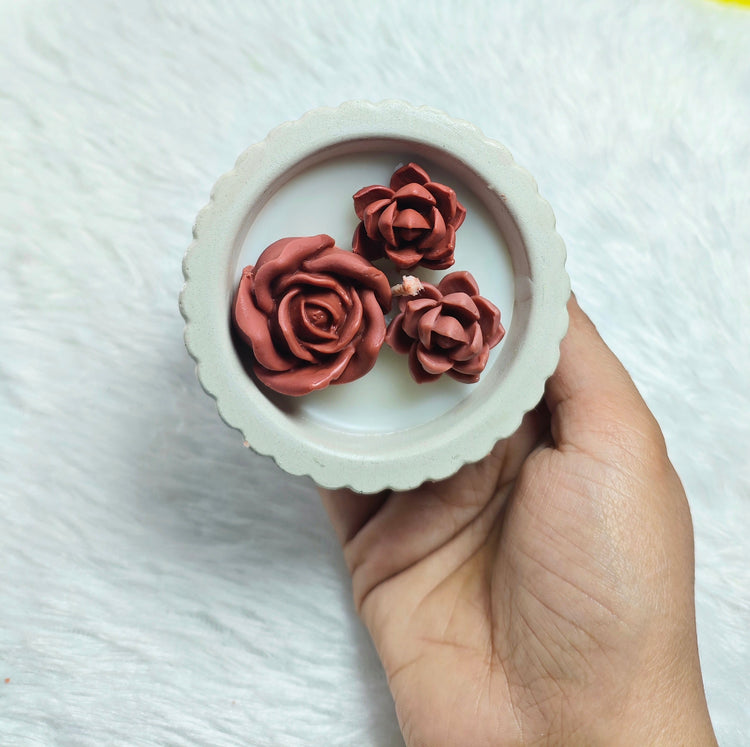 Concrete Jar Candles