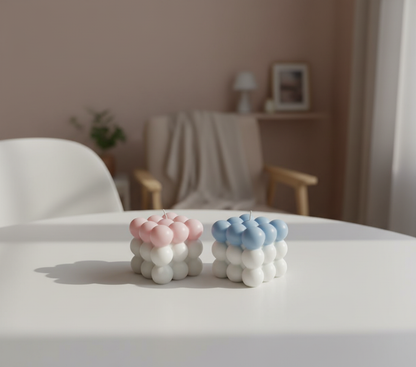 Big Bubble Candle | Handmade Soy Wax Decorative Candle